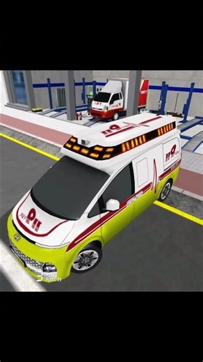 Ambulance Ready For Parking 🅿️ Service Centre 🔧 | 3D Driving Class Gameplay