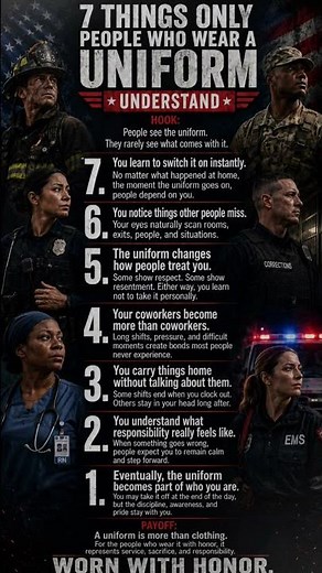 7 Things Only People Who Wear a Uniform Understand