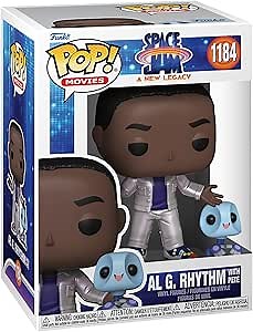 Funko POP Buddy: Space Jam 2 - AI G with Pete, Multicolor