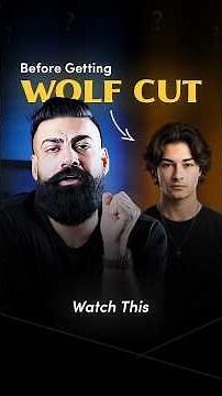 How to get a perfect wolf cut | Wolf cut for Men.
