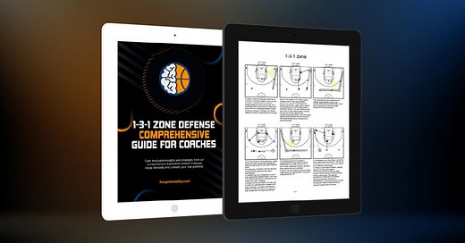 1-3-1 ZONE DEFENSE - A COMPREHENSIVE GUIDE FOR BASKETBALL COACHES b...