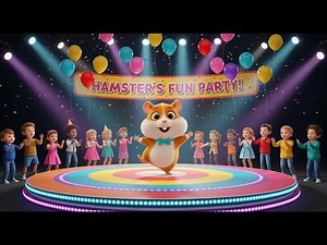 Dance with the Hamster 🐹✨ Kids Music Video | Children’s Fun Song