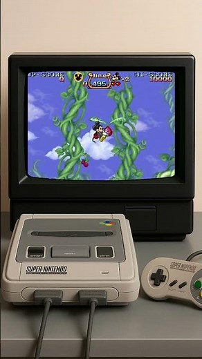 The Magical Quest Starring Mickey Mouse (Super Nintendo, 1992) #MickeyMouse, #SuperNintendo