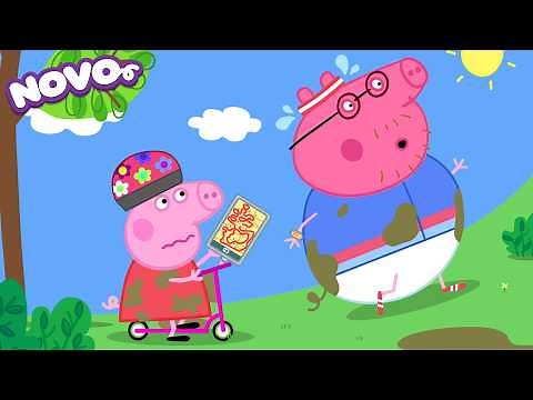 Peppa Pig Português Brasil 🏃 Treinando para a Maratona 🏁 NOVO Contos da Peppa Pig 2026