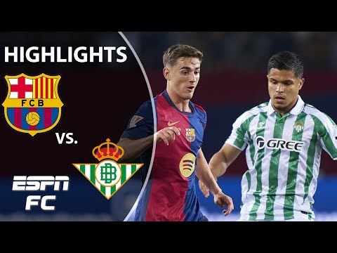 Barcelona vs. Real Betis | LALIGA Highlights | ESPN FC