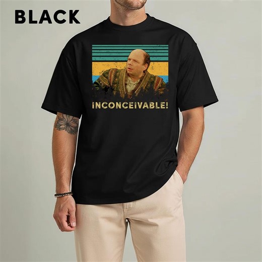 Incon-ceivable Vintage Unisex T-shirt, the Princess Bride Quote, Vizzini Comedy Movie Retro Tee Shirt Gifts, Hoodie, Sweatshirt - Etsy