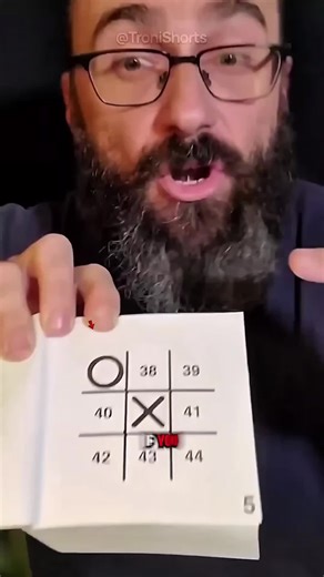 This Simple Trick Makes You Win Every Tic Tac Toe Game 😱#TicTacToe #WinningTrick #GameHack #MindGames #SmartMoves