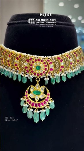 Traditional Kundan Choker for South Indian Brides | Gold Jewellery Hyderabad