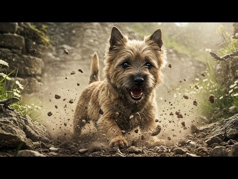 🐕 Cairn Terrier Digs Through Rocks & Solves Puzzles! 🐶 | Fun Animals for Kids