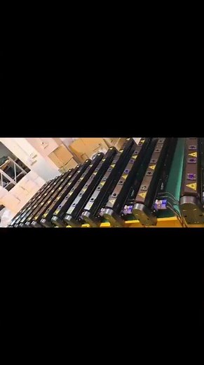 YUER™️ 8 Eyes Full Color RGB Laser Bar Light DMX512 Stage Strobe Effect