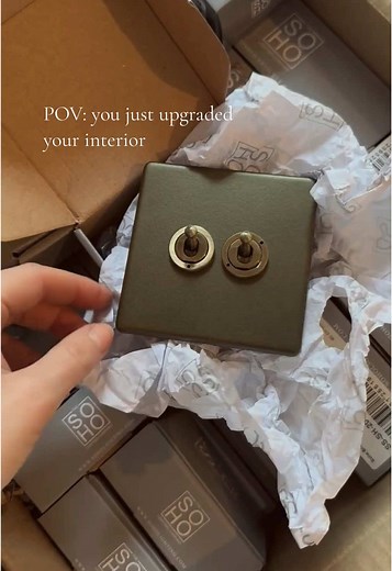 Bronze Toggle Switches for Modern Interior Design