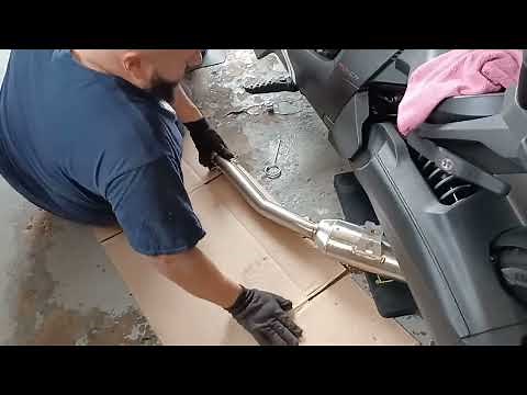 Can Am Ryker 900 Two Brothers Exhaust Install..