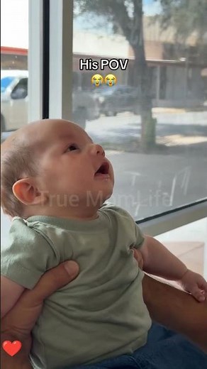 Baby's first laugh 💓 true MomLife 🥳 #truemomlife