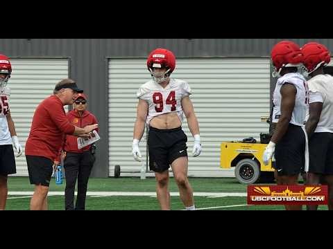 Sights and Sounds from USC's fifth practice of spring camp 2026