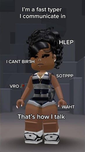 i’m a fast typer #roblox #unflop #funny #relatable