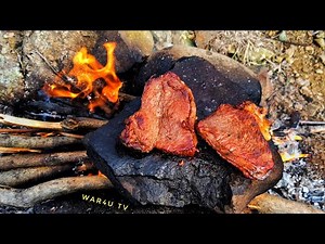 Grilling Steaks on a Rock Recipe: A Wilderness Cooking Adventure