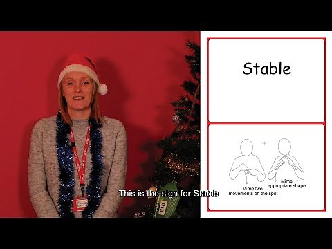 Learn the Makaton sign for Stable