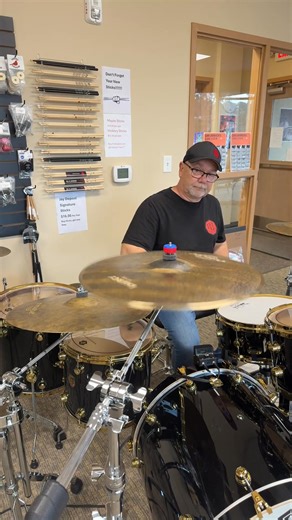 👀 The Omete 18" Energy Series Crash Cymbal is part of the B20 series. These cymbals are hand-hammered. 🔨 Available at rldrums.com 🤘 🥁 #rldrums #ometecymbals #PassionforPercussion #Nextlevel | RL DRUMS