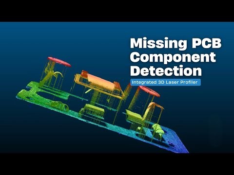 Missing PCB Component Detection with SRI8060 Integrated 3D Laser Profiler | Quality Control Solution