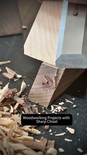 Chisel Woodworking Projects #wood #woodworking #shorts