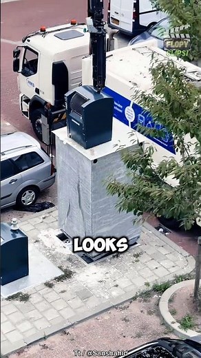 Netherlands’ Smart Hidden Trash System 🗑
