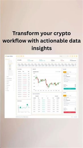 Advanced Crypto Admin Dashboard for Trading & Portfolio Insights