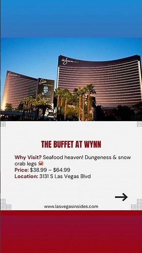 🥂 5 Best Buffets in Las Vegas 2025 – Where to Eat & What to Try! 🍽️ #lasvegas #shorts #reels