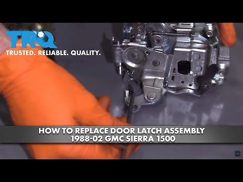 How to Replace Door Latch Assembly 1988-02 GMC Sierra 1500