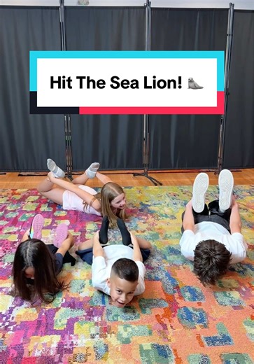 Hit The Sea Lion! 🦭 @GVO Kids @Jesmee Diaz 💜 #sealion #yunomiles #fyp