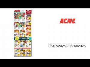 Ad ACME - Weekly Ad - 03/07/2025 - 03/13/2025