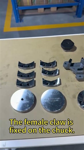 Solve Clamping Challenges for Irregular Parts! Custom Non-Standard Pull-Back Chucks #cnc #chuck