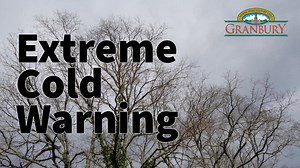 An Extreme Cold Warning remains in effect for Granbury through 9 a.m. Tuesday. Wind chills may drop as low as 10 degrees below zero. These temperatures can cause frostbite or hypothermia in minutes. Please check on seniors, those with young children and those without reliable heat. Bring pets indoors. Limit time outdoors. Dress in layers, including a hat, gloves, and face covering. The City is actively monitoring the power system and water system. Crews are watching conditions closely and are pr