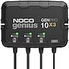 NOCO GENPRO10X3: GENPRO10X3 GeniusPro Series 3-Bank 30 Amp Onboard Battery Charger - JEGS