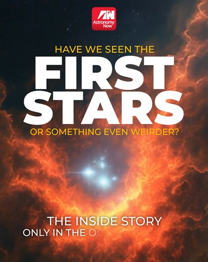 3.6K views · 33 reactions | Have we seen the first stars... or something even weirder? As Astronomy Now Editor Stuart Clark reveals, new discoveries by the James Webb Space Telescope are showing us that the first generation of stars could have been a lot stranger than we ever thought possible. They may even have been powered by gigantic black holes... Get the inside story, only in the October issue of Astronomy Now, on sale now! https://sbee.link/kg83twpjqu | Astronomy Now Magazine | Facebook
