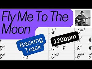Fly Me To The Moon [ C Major ] Backing Track [ 120bpm ]