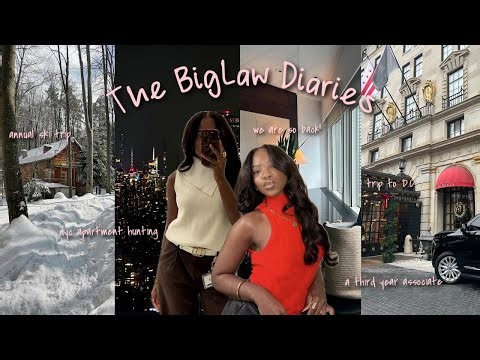 The BigLaw Diaries: apartment hunt, where i've been, being a third year associate, ski trip + more!