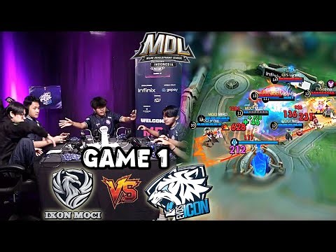 Evos Icon vs Ixon Moci Game 1 - MDL Indonesia Season 12