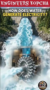 How Does Water Generate Electricity? 🌊⚡ | Hydroelectric Power Plant Explained