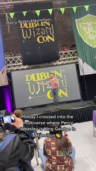 Chris Rankin Sings as Percy Weasley in Hamilton