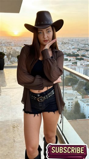 Western dance on the balcony 🤠