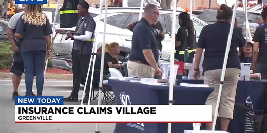 Insurance Claims Village reopens in Greenville today