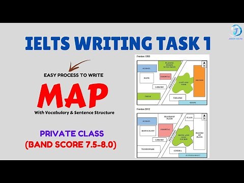MASTERING IELTS Writing Task 1 Maps for 7.5-8.0 Band Scores