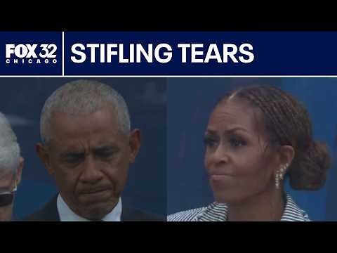 Full remarks: Michelle Obama delivers tear-jerking speech at grand opening of Obama Center
