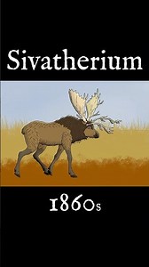 How Sivatherium went from Moose to Giraffe #extinctanimals