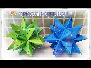 DIY Origami Star Ball: Easy Step-by-Step Tutorial