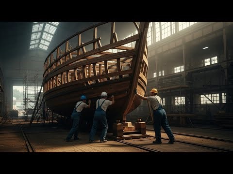 Watch Skilled Craftsmen Build Wooden Ships | Full Factory Documentary
