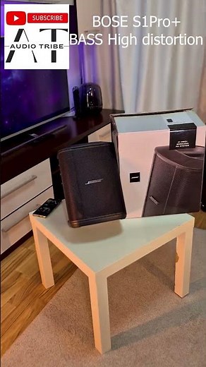 Bose S1PRO+ BASS High Distortion