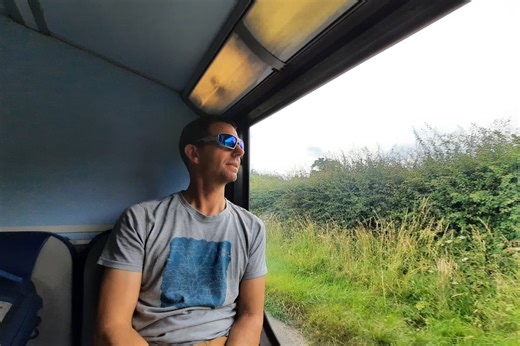 I caught the open top tourist bus through the Peak and hated it - at first