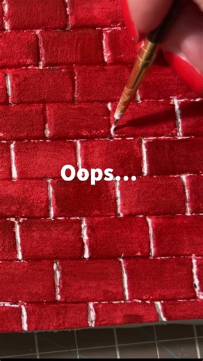 From FOAM to Brick 🧱 EASY DIY for Dollhouse Miniatures & Mini Scenes #miniatures