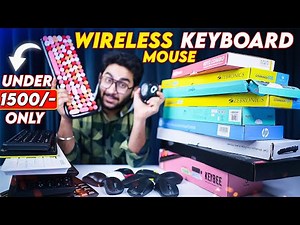 Bought 10 Best Selling Wireless Keyboard Mouse Combos Under Rs.1500/-